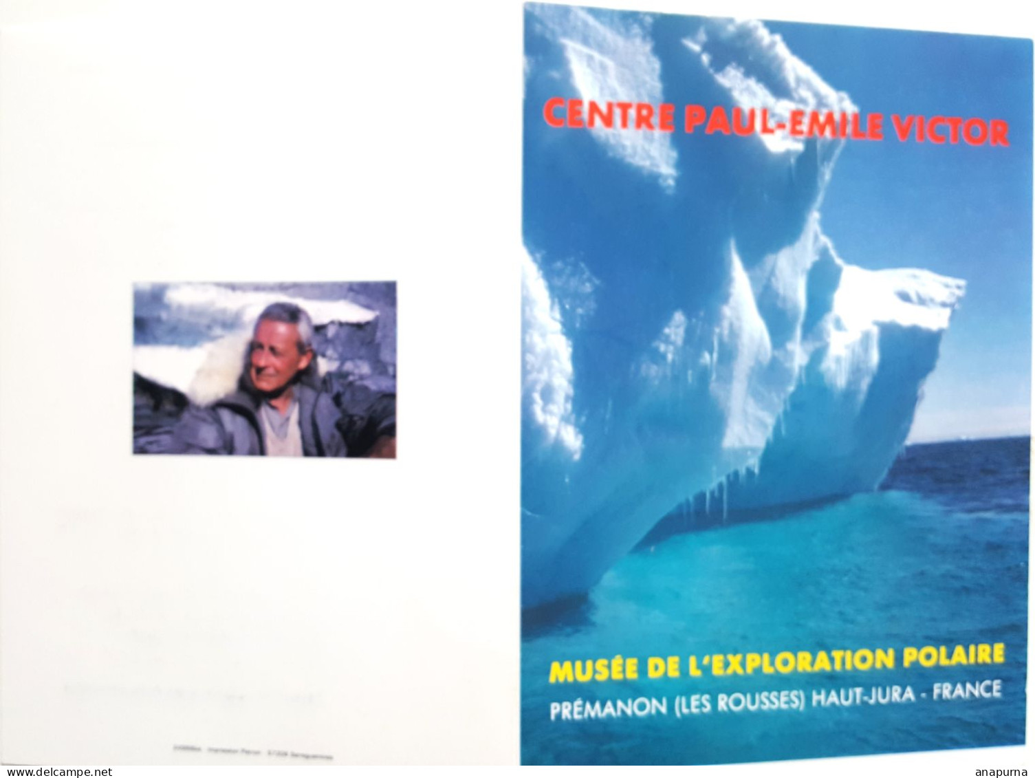 Centre Paul Emile Victor, Inauguration, Dessin De PEV, EPF, - Polar Exploradores Y Celebridades