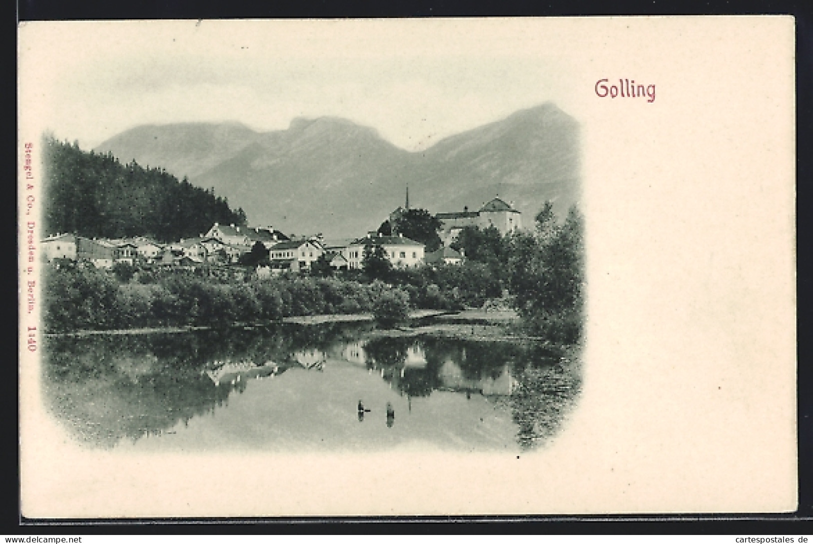 AK Golling /Salzach, Panorama  - Autres & Non Classés