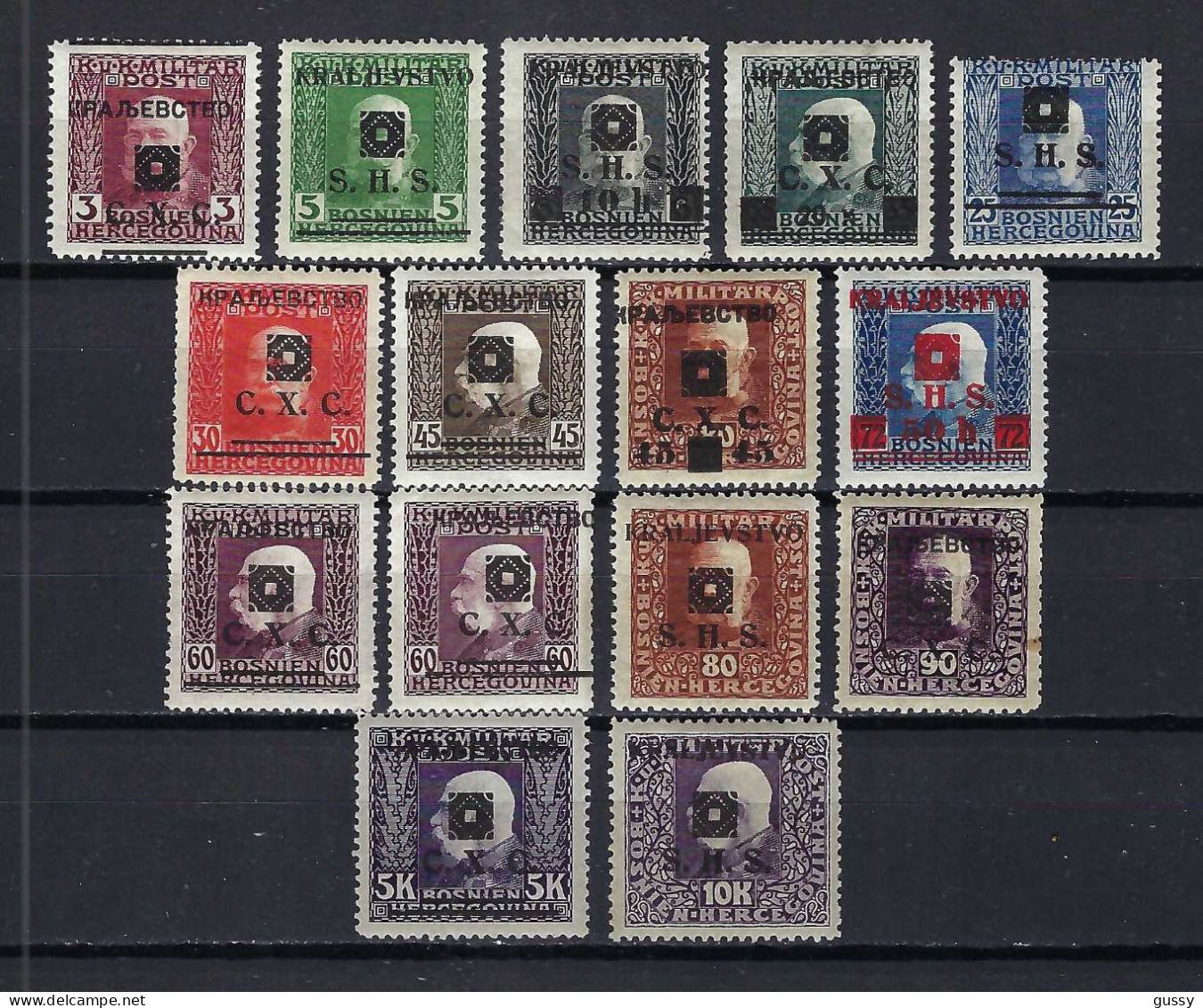 YOUGOSLAVIE Ca.1919: Lot De Neufs* - Unused Stamps