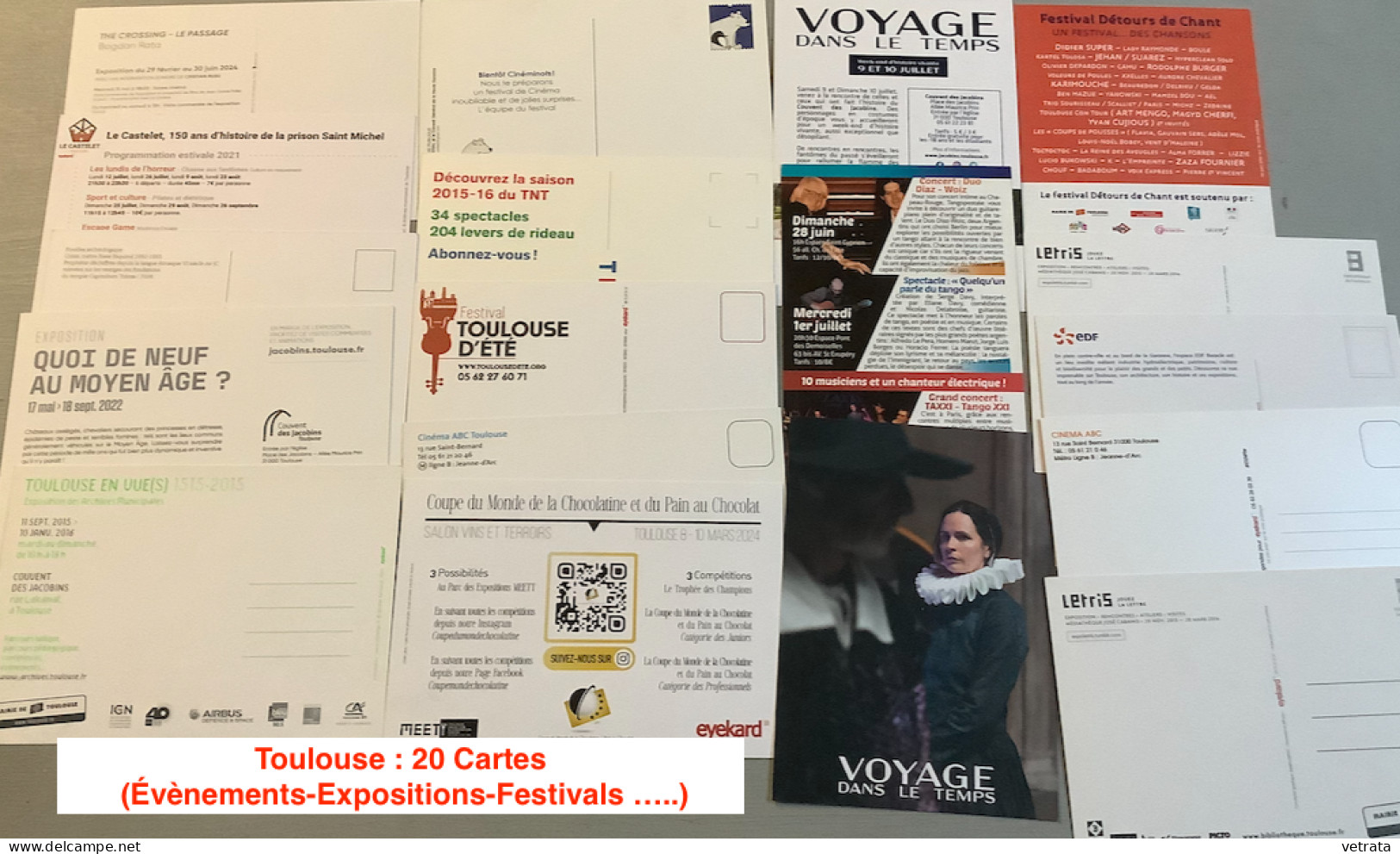 Toulouse : 20 Cartes (Évènements-Expositions-Festivals …..) - Sonstige & Ohne Zuordnung