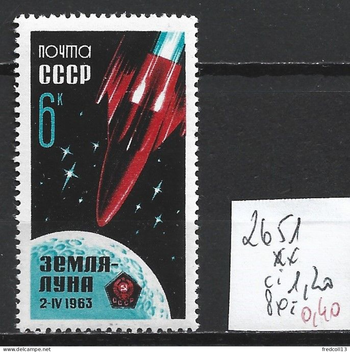 RUSSIE 2651 ** Côte 1.20 € - Unused Stamps