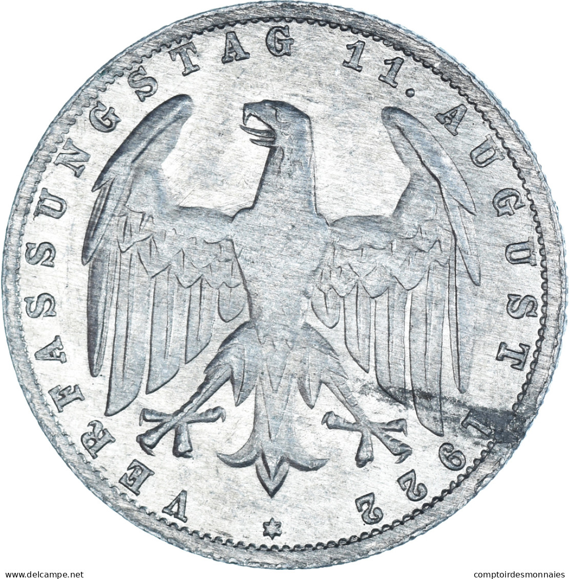 Monnaie, Allemagne, République De Weimar, 3 Mark, 1922 - 3 Mark & 3 Reichsmark