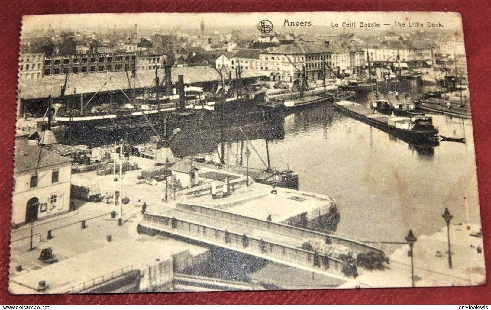 ANTWERPEN - ANVERS  -  Le Petit Bassin    -  1919 - - Antwerpen