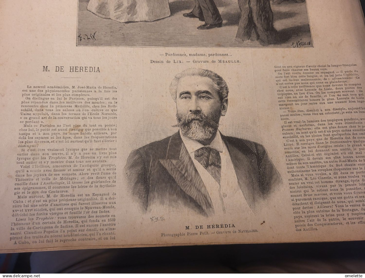 JOURNAL ILLUSTRE 94 /REINE DES BLANCHISSEUSES/COMMANDANT JOFFRE TOMBOUCTOU /JOSE MARIA DE HEREDIA - Magazines - Before 1900