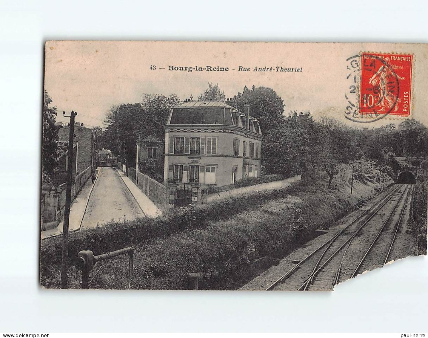 BOURG LA REINE : Rue André-Theuriet - état - Bourg La Reine