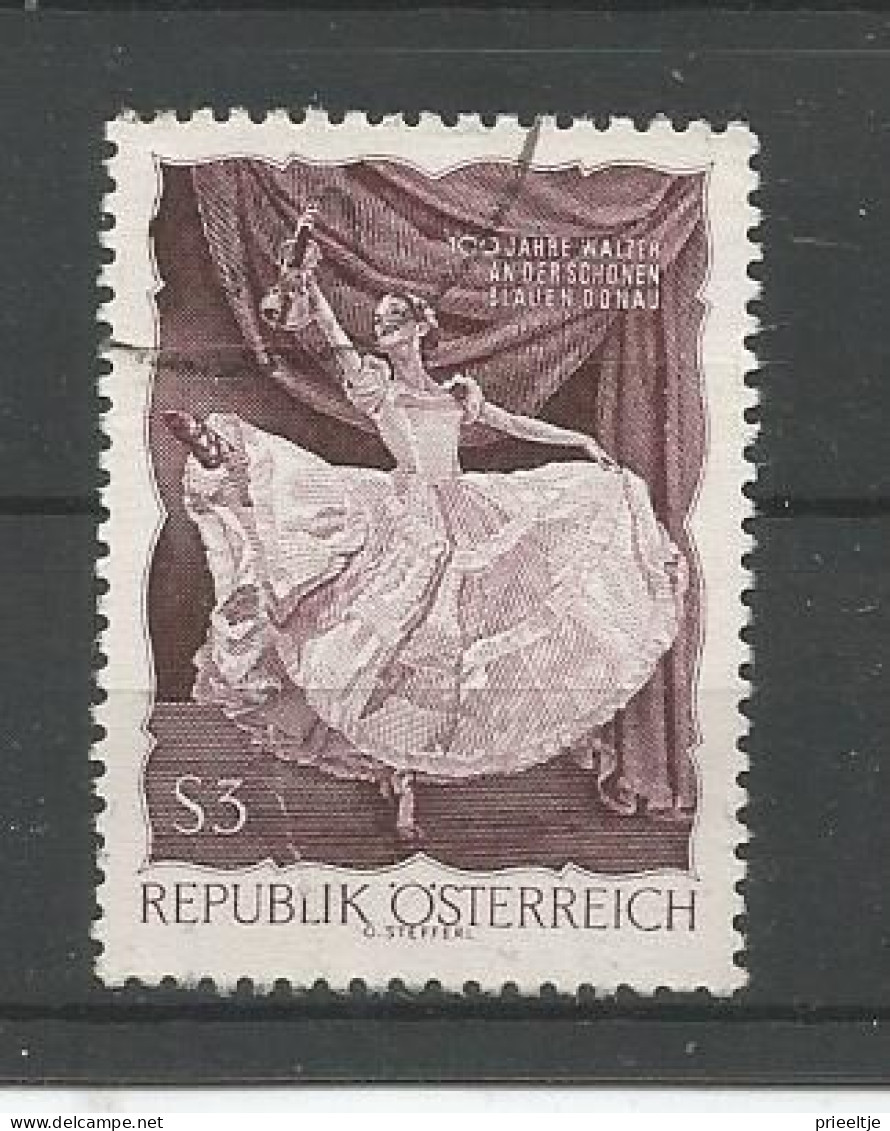 Austria - Oostenrijk 1967 An Der Schönen Blauen Donau Centenary Y.T. 1067 (0) - Used Stamps