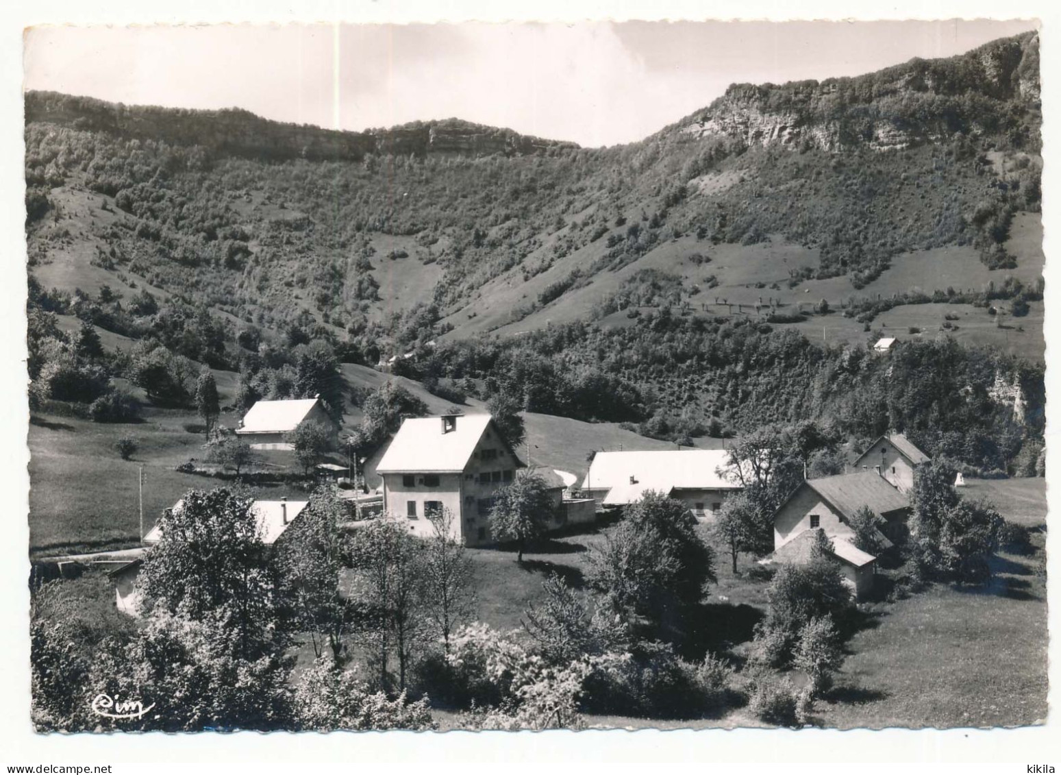 CPSM Dentelée 10,5 X 15 Isère Environs De COGNIN-les-GORGES Le Village De Malleval - Other & Unclassified