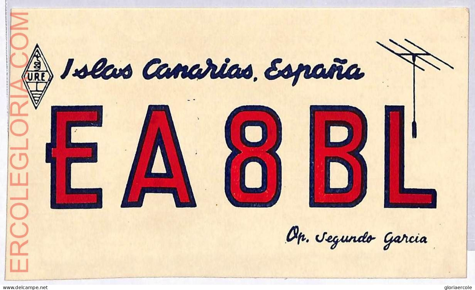 Ad9257 - SPAIN - RADIO FREQUENCY CARD  - Madrid -  1955 - Radio