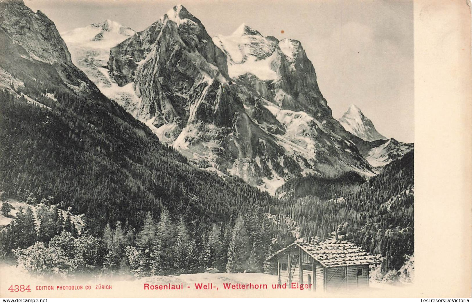 SUISSE - Rosenlaui - Weel Und Wetterhorn Un Eiger - Vue Sur Les Montagnes - Carte Postale Ancienne - Bern