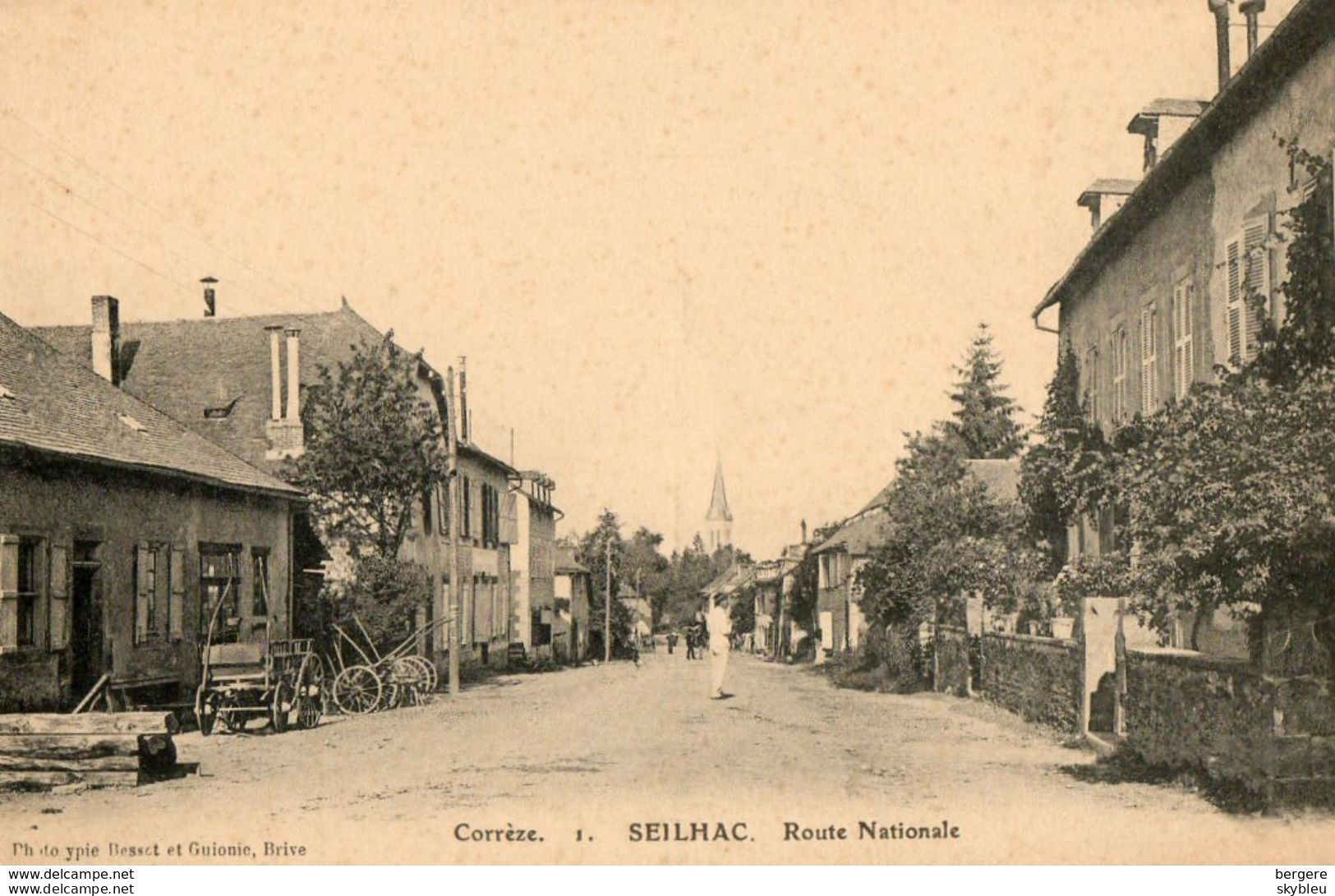 19. CPA - SEILHAC -  Route Nationale - - Altri & Non Classificati