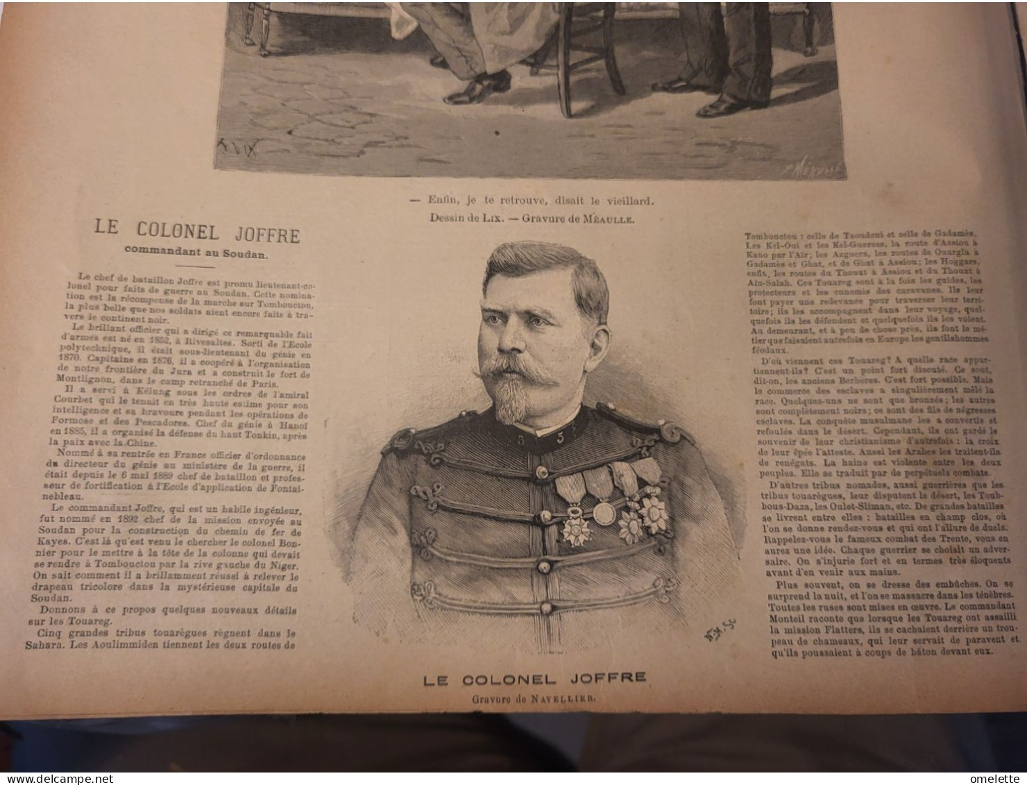 JOURNAL ILLUSTRE 94 /LORD ROSEBERYDAHOMEY DEPART DE BEHANZIN/COLONEL JOFFRE - Magazines - Before 1900