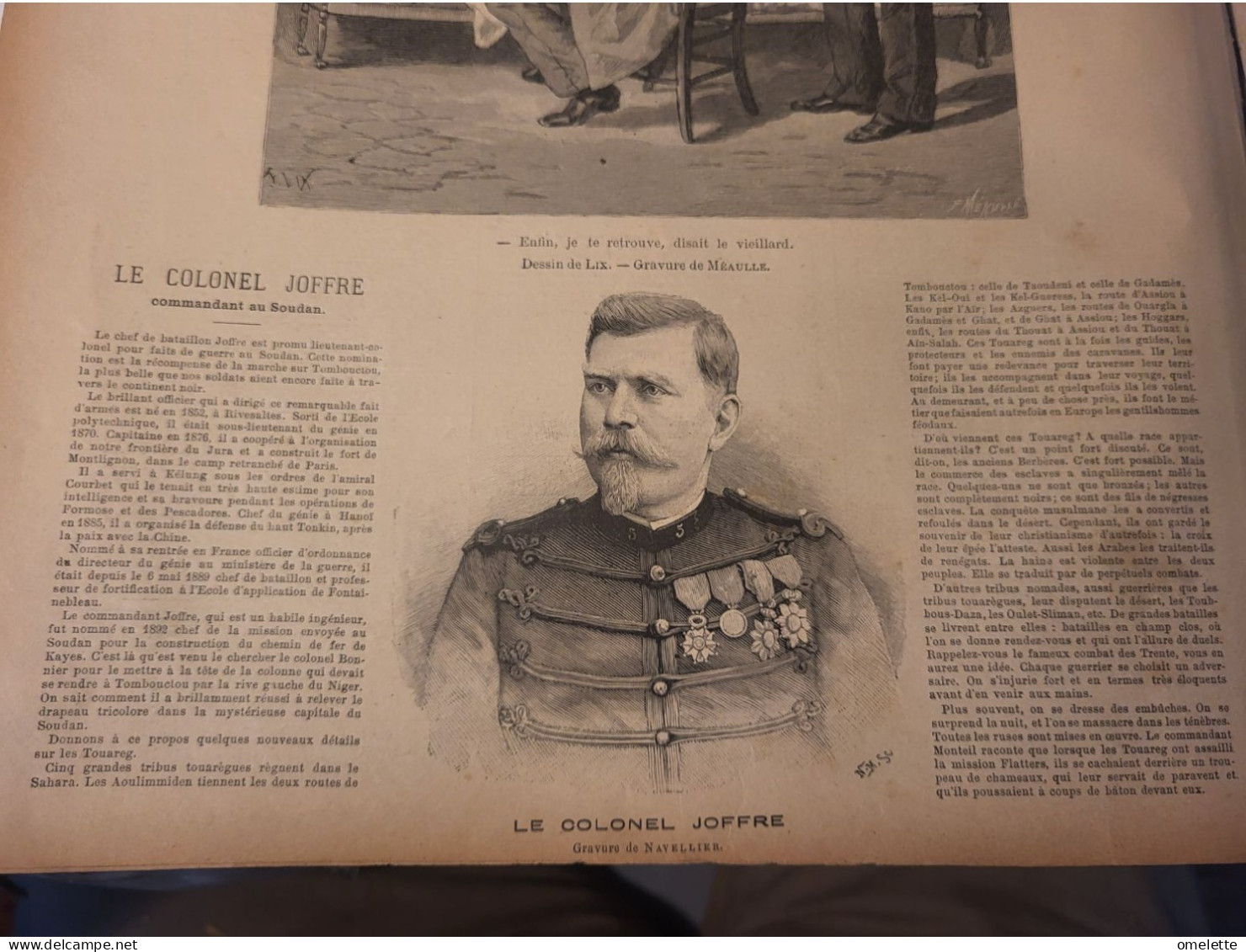 JOURNAL ILLUSTRE 94 /LORD ROSEBERYDAHOMEY DEPART DE BEHANZIN/COLONEL JOFFRE - Zeitschriften - Vor 1900