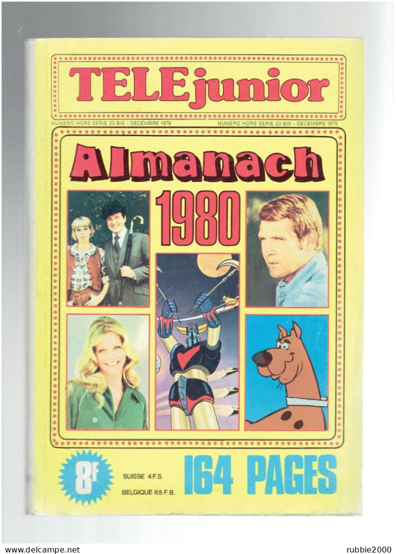 TELE JUNIOR ALMANACH 1980 GOLDORAK 1 GOLDORAK A CONSTRUIRE 2 HISTOIRES ET 2 JEUX GOLDORAK - Autre Magazines