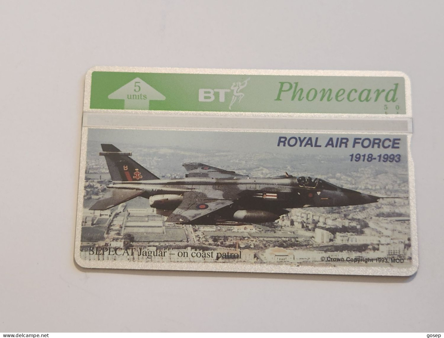 United Kingdom-(BTG-156)-RAF-(2)-SEPECAT Jaguar-(167)(5units)(324H97160)(tirage-600)(price Cataloge-20.00£-mint - BT General Issues