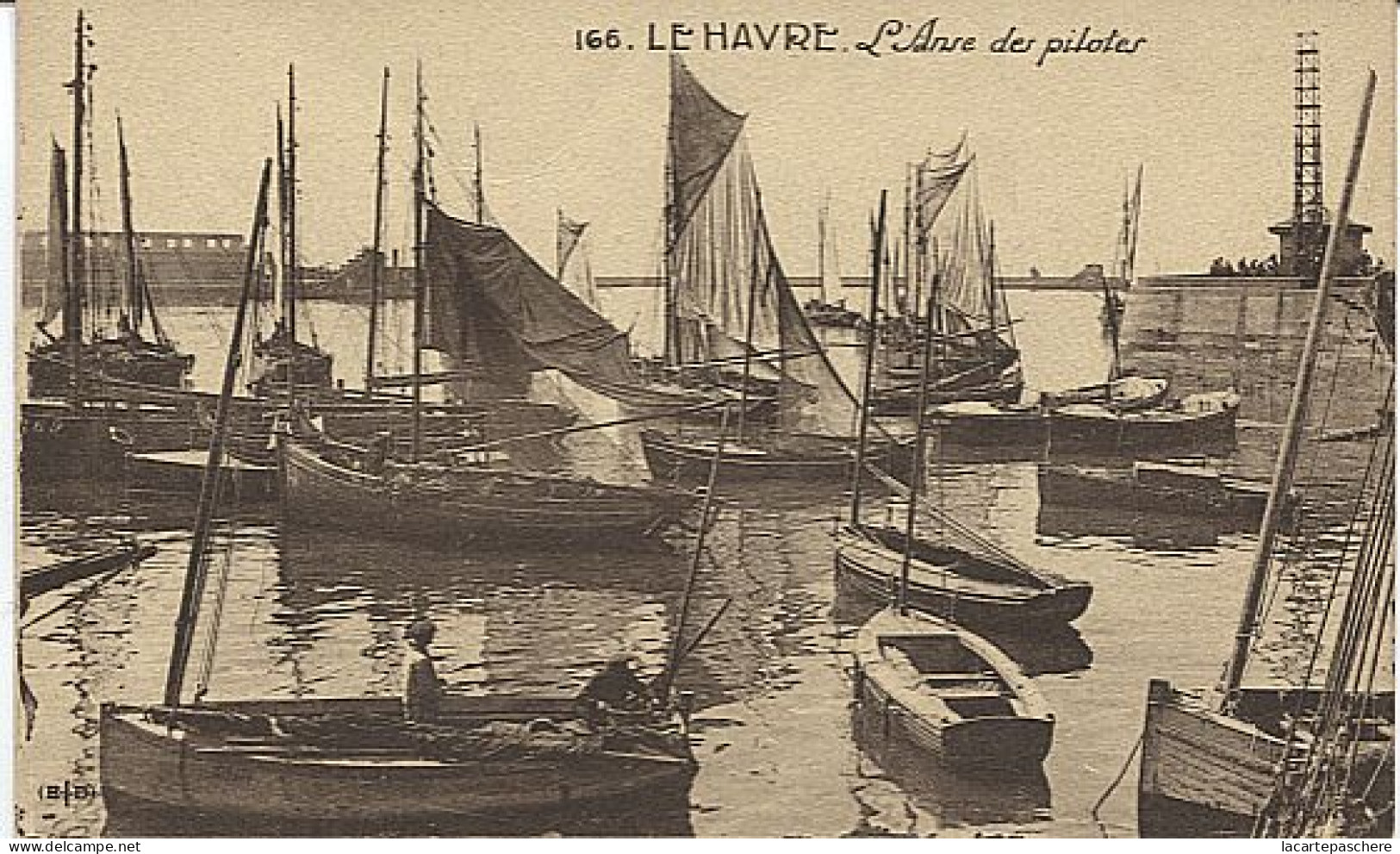 X114152 NORMANDIE SEINE MARITIME LE HAVRE LE PORT L' ANSE DES PILOTES - Harbour