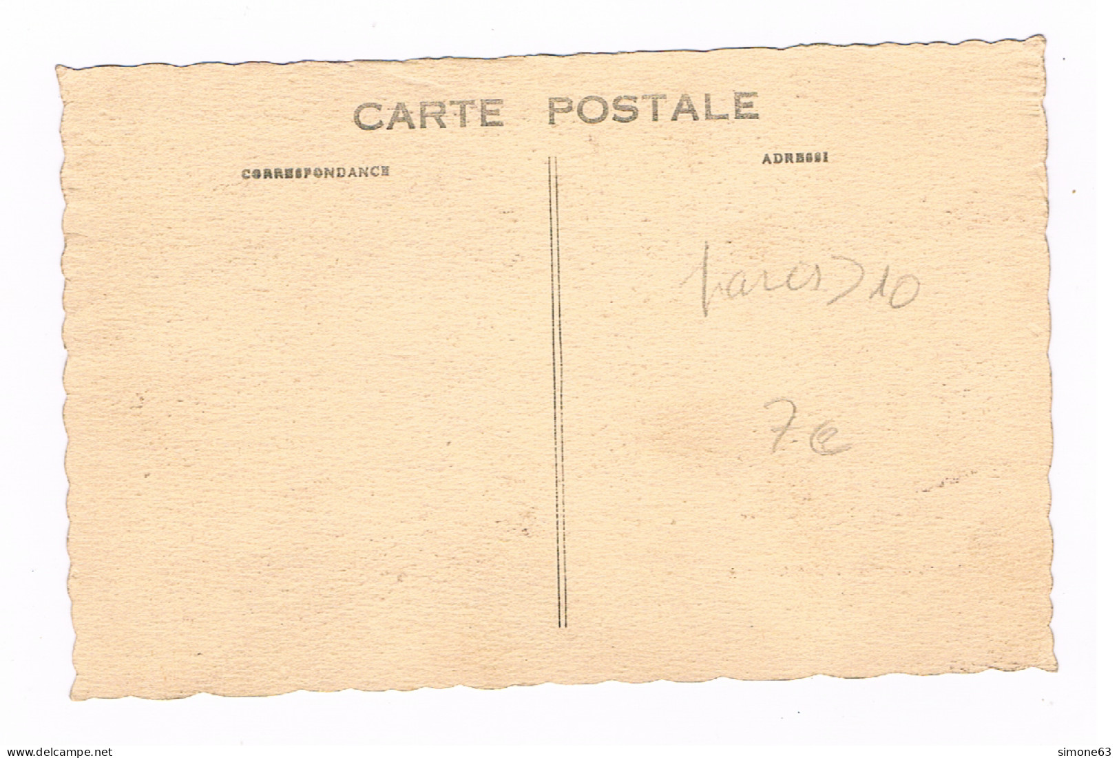 D 75 - Cpa - Publicité - RUGEL ANTIQUAIRE - Vente En Commerce - Rue Hauteville - - Arrondissement: 10