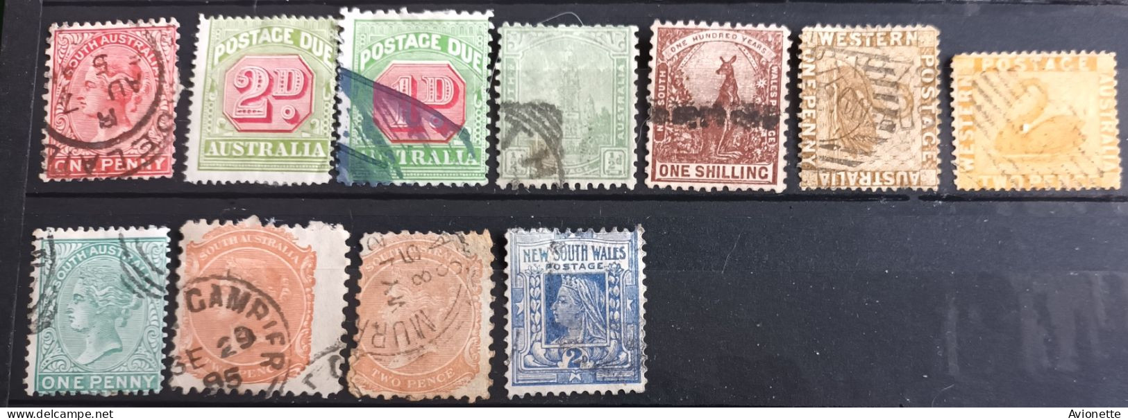 Australia (41 Timbres Anciens) - Other & Unclassified