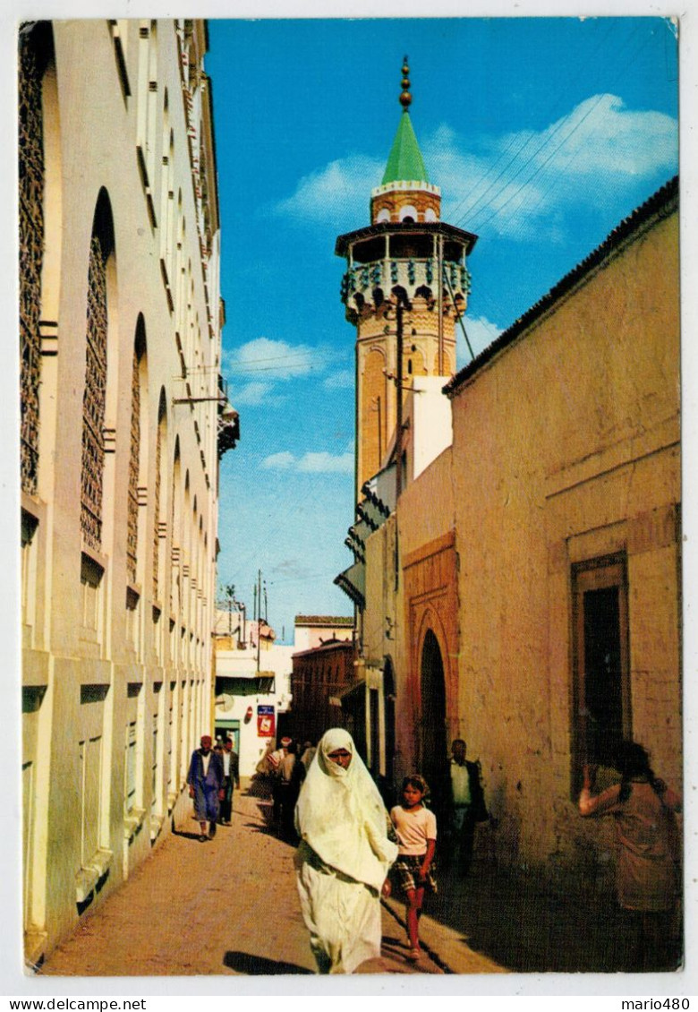 RUE   SIDI   BEN     (VIAGGIATA) - Tunesien