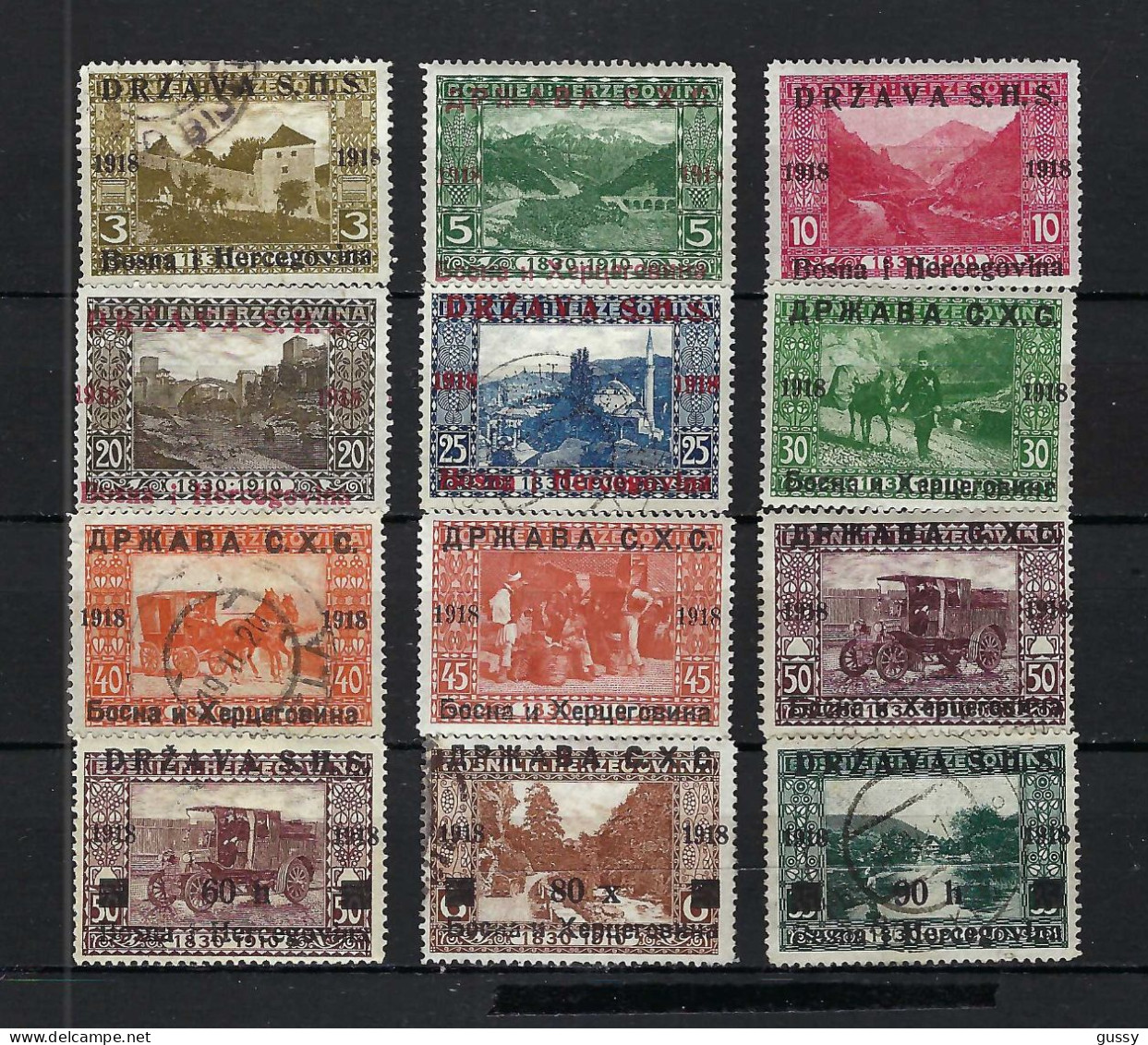 YOUGOSLAVIE Ca.1918: Lot De Neufs* Et Obl. - Unused Stamps