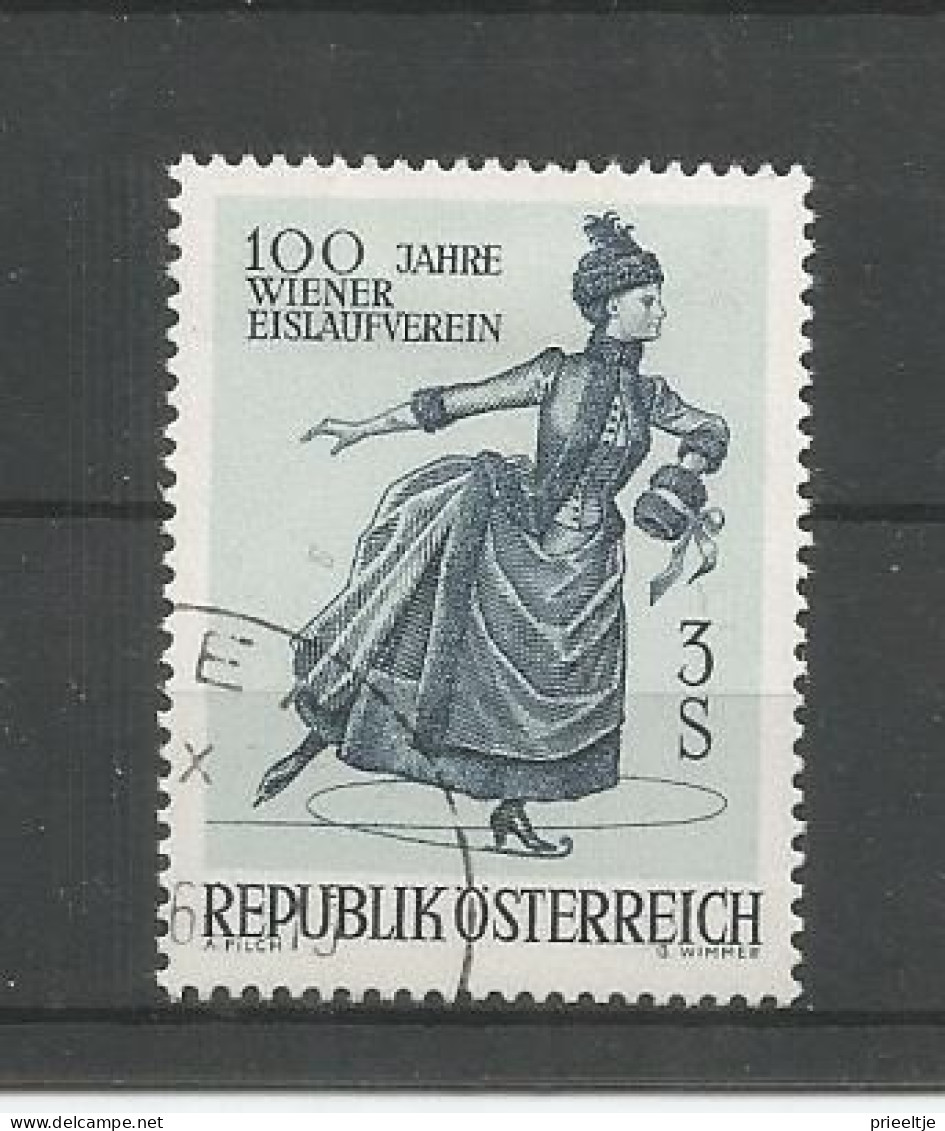 Austria - Oostenrijk 1967 Ice Skating Y.T. 1066 (0) - Used Stamps