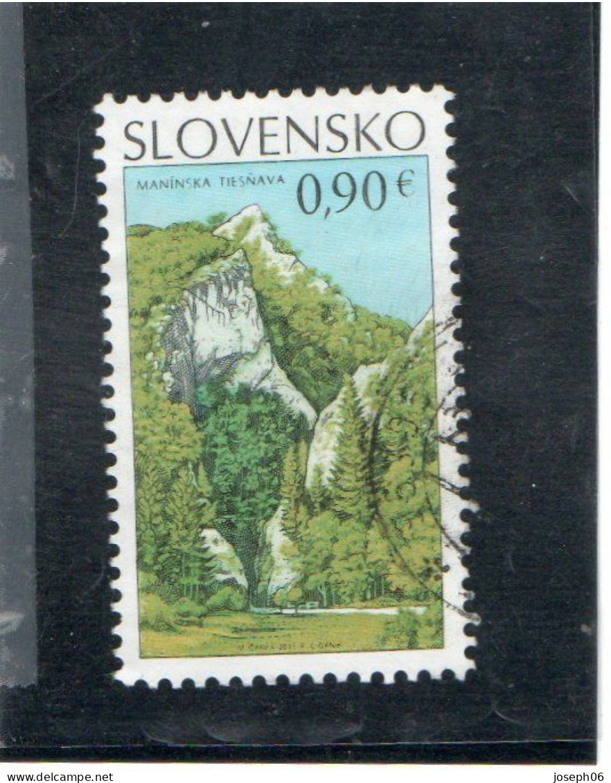 SLOVAQUIE     2015  Y.T. N°  -  Oblitéré - Used Stamps