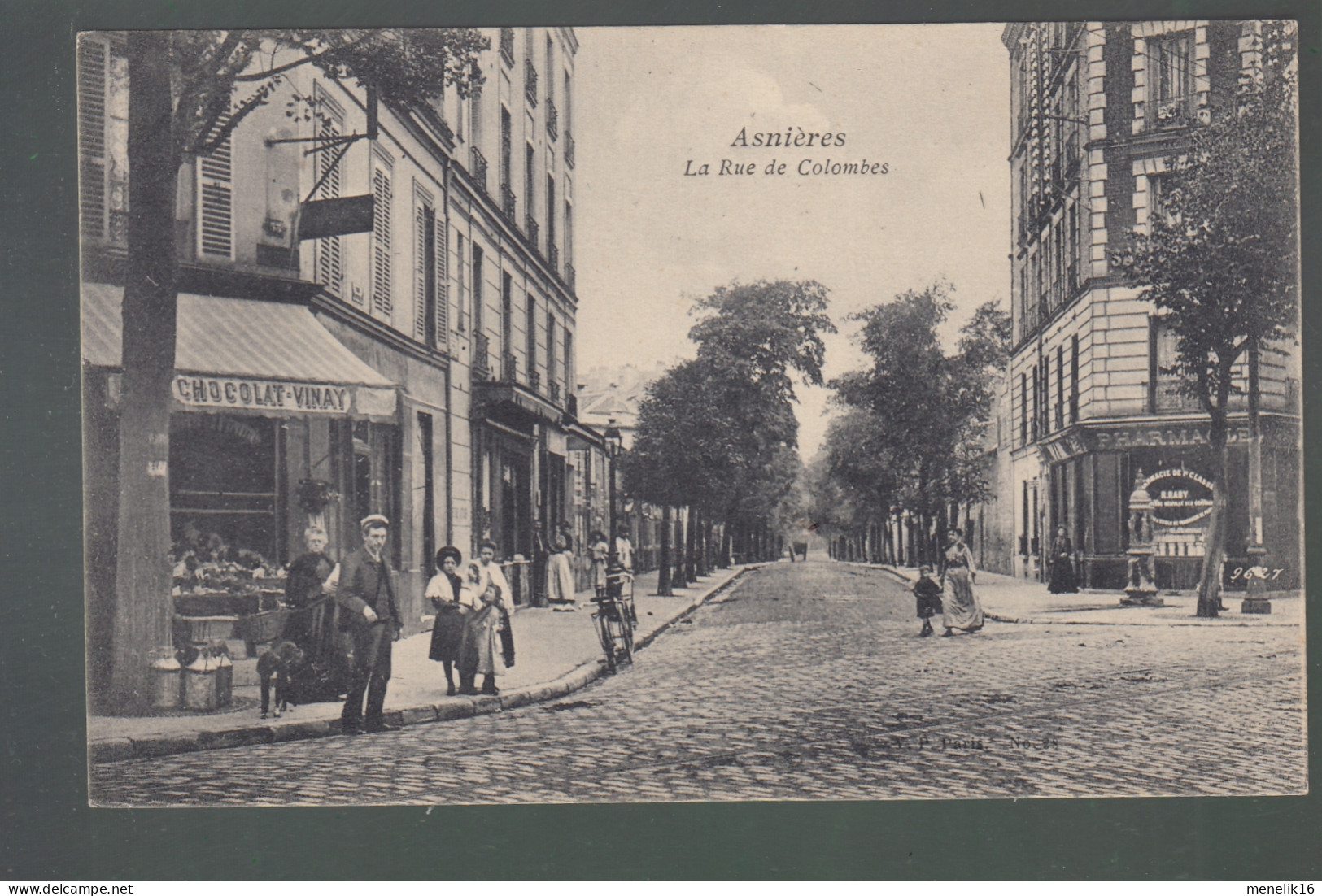 CP - 92 - Asnières - Rue De Colombes - Asnieres Sur Seine