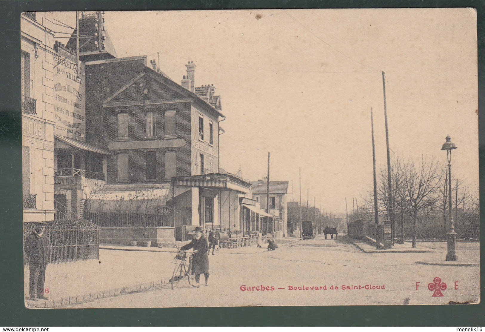 CP - 92 - Garches - Boulevard De St-Cloud - Garches