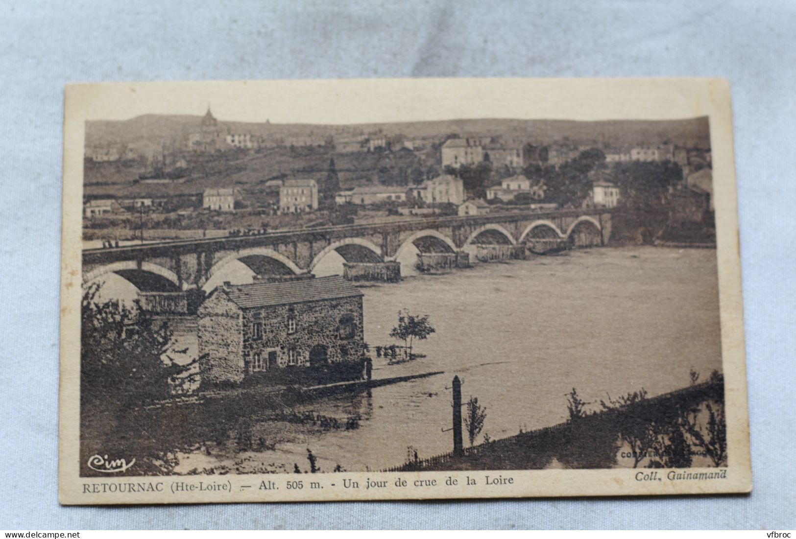 Retournac, Un Jour De Crue De La Loire, Haute Loire 43 - Retournac