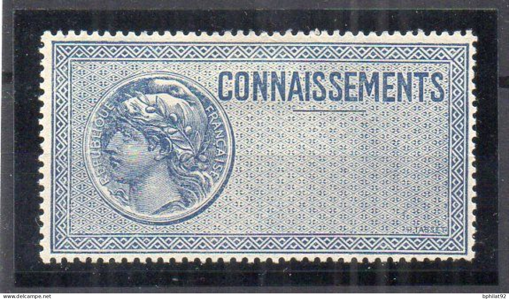 !!! FISCAUX, CONNAISSEMENT N°16b NEUF - Timbres