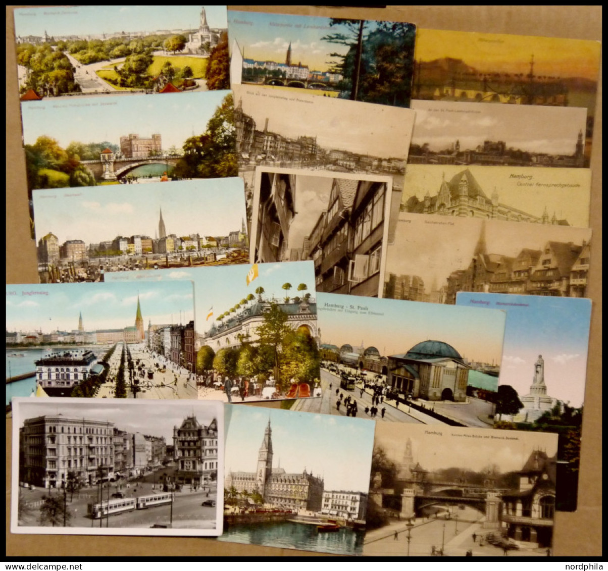 DEUTSCHLAND ETC. HAMBURG, 44 Verschiedene Ansichtskarten - Other & Unclassified
