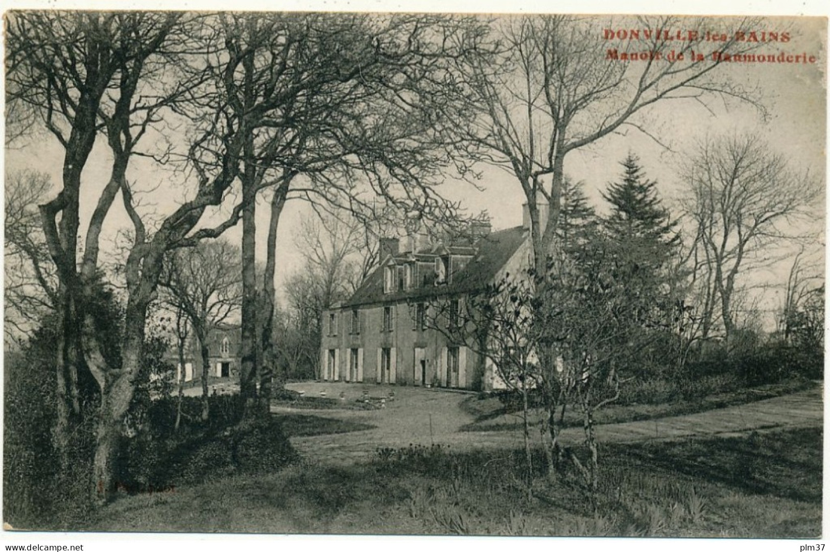 DONVILLE LES BAINS -  Château De La Haumonderie - Other & Unclassified