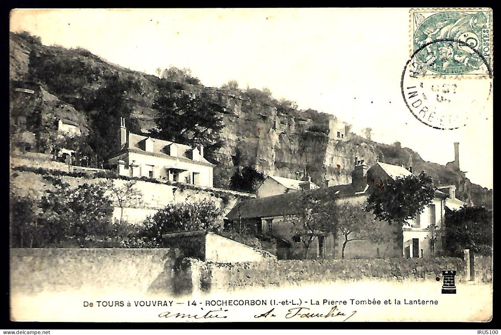 COURRIER DE ROCHECORBON - 1904 - POUR STENAY -  - 1877-1920: Période Semi Moderne