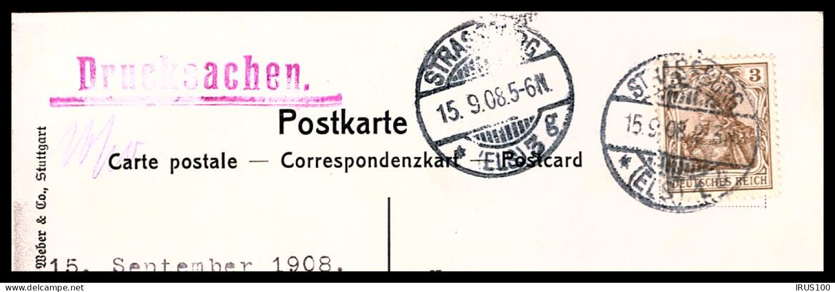 Zeppelin's Ankunft In Echterdingen - Nach Explosion - STRASBOURG 1908 -  - Dirigeables
