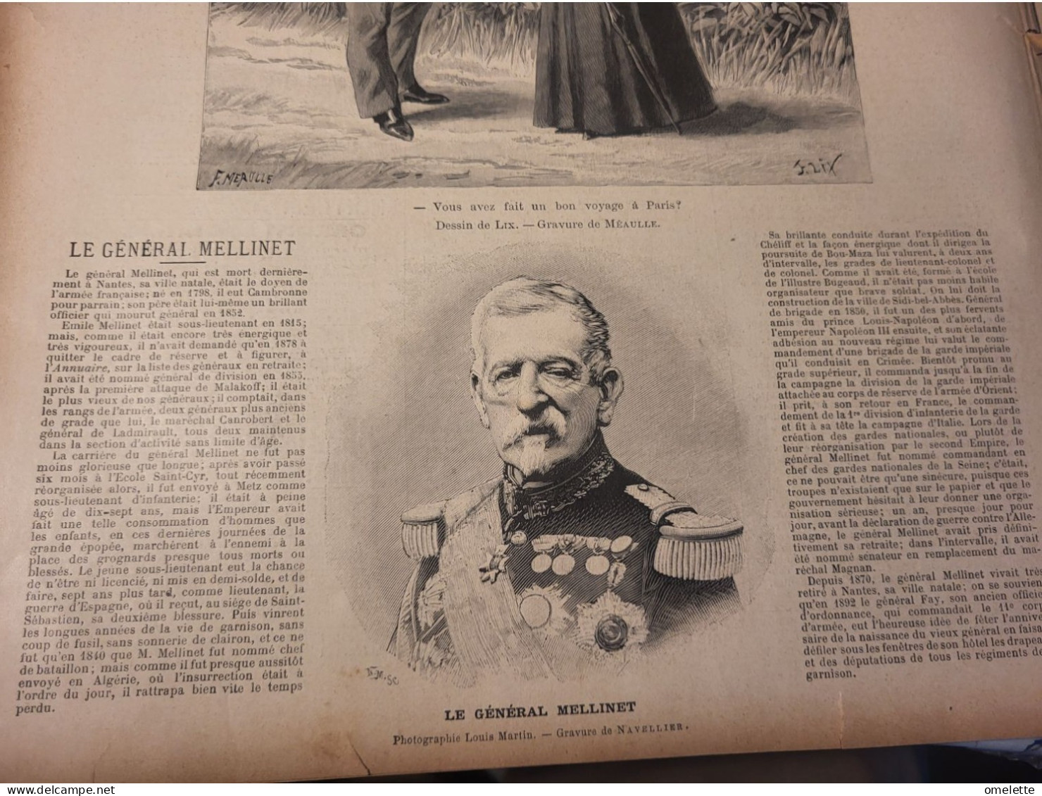 JOURNAL ILLUSTRE 94 / DAHOMEY BEHANZIN AMBASSADEURS  /PARIS BAL DE L OPERA / GENERAL MELLINET NANTES - Tijdschriften - Voor 1900