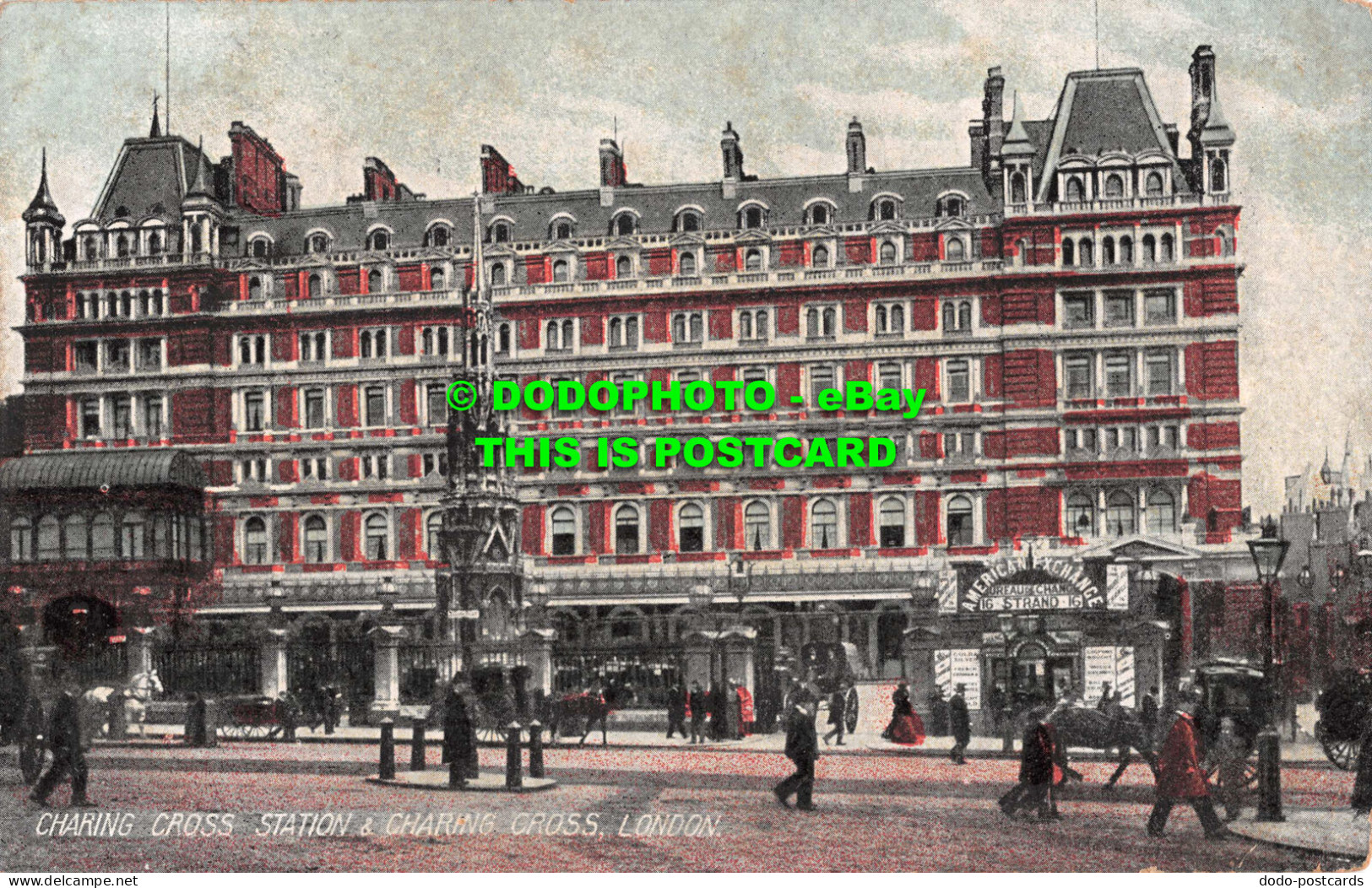 R546942 London. Charing Cross Station And Charing Cross. 1905 - Autres & Non Classés