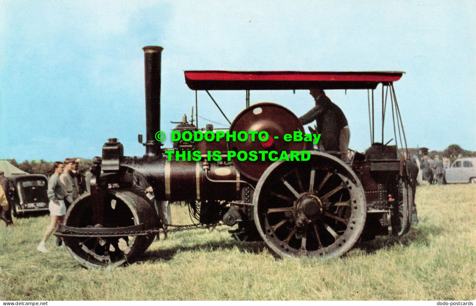 R547598 Flower Steam Road Roller No. 14674. Built 1922. J. Salmon. Cameracolour - World