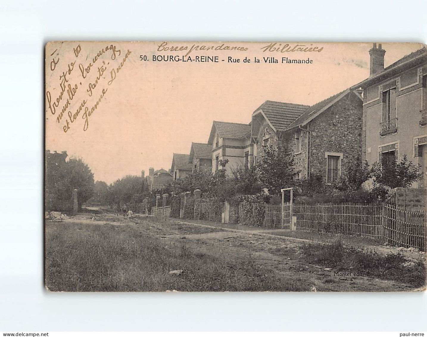 BOURG LA REINE : Rue De La Villa Flamande - état - Bourg La Reine