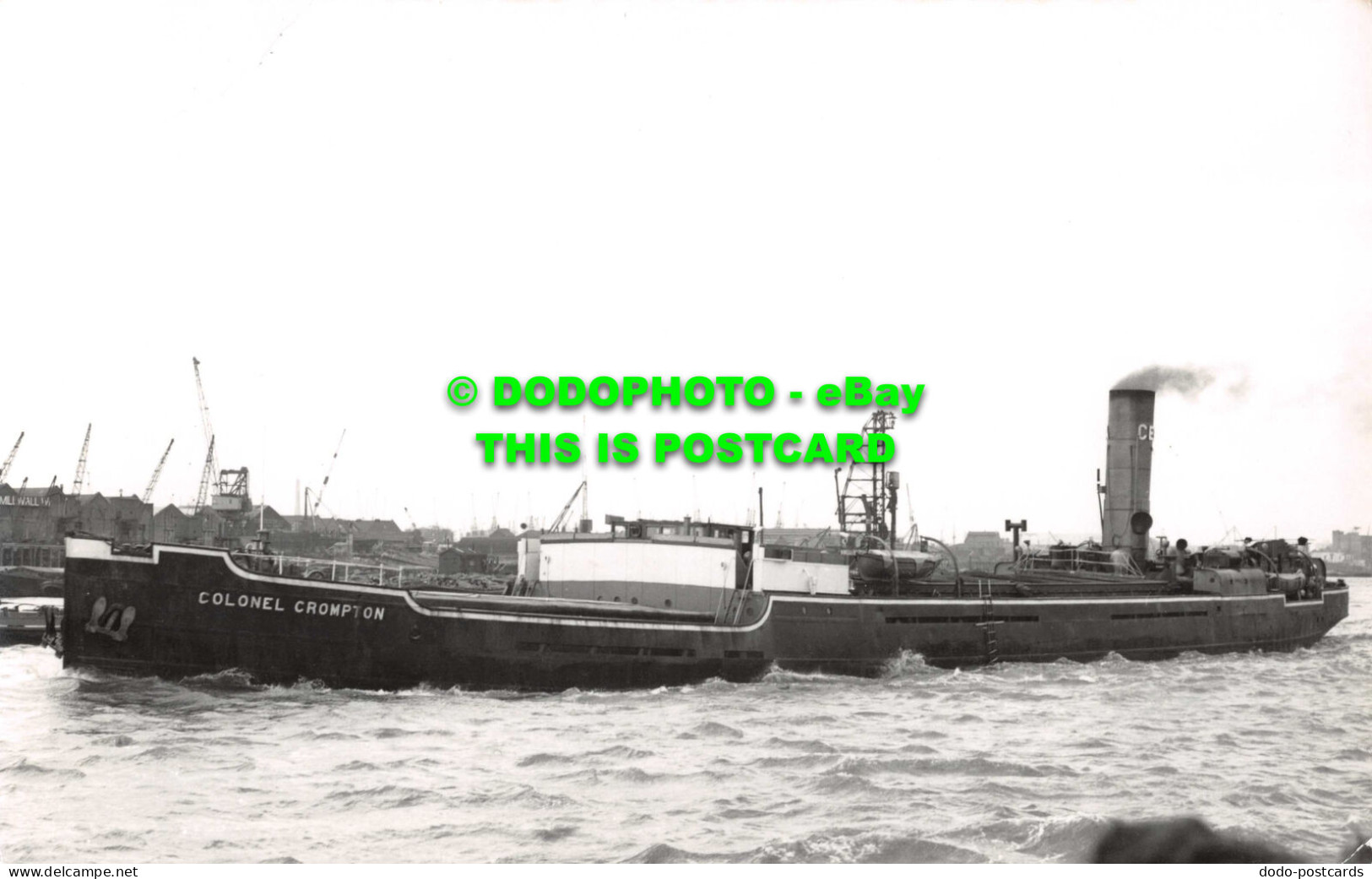 R547396 Colonel Crompton. 1933. Austin. Wear Dock. London Power. Sunderland - Sonstige & Ohne Zuordnung