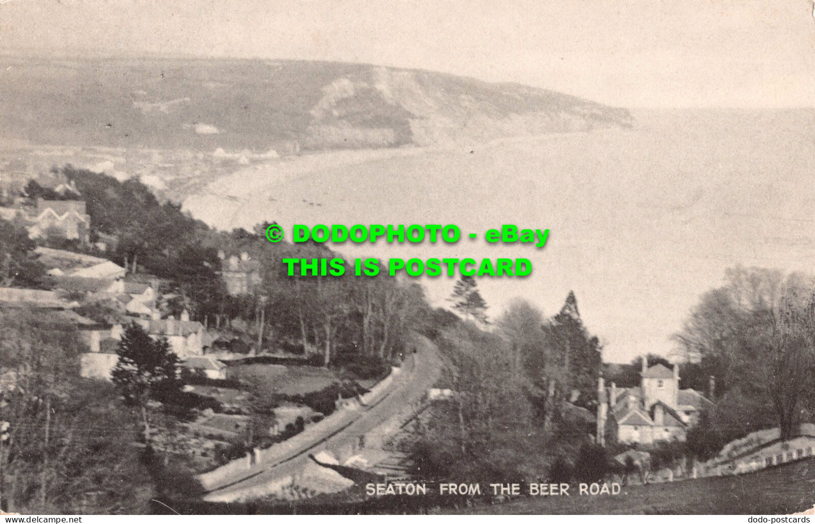 R546952 Seaton From The Beer Road. Ernest J. Burnham. 1929 - World