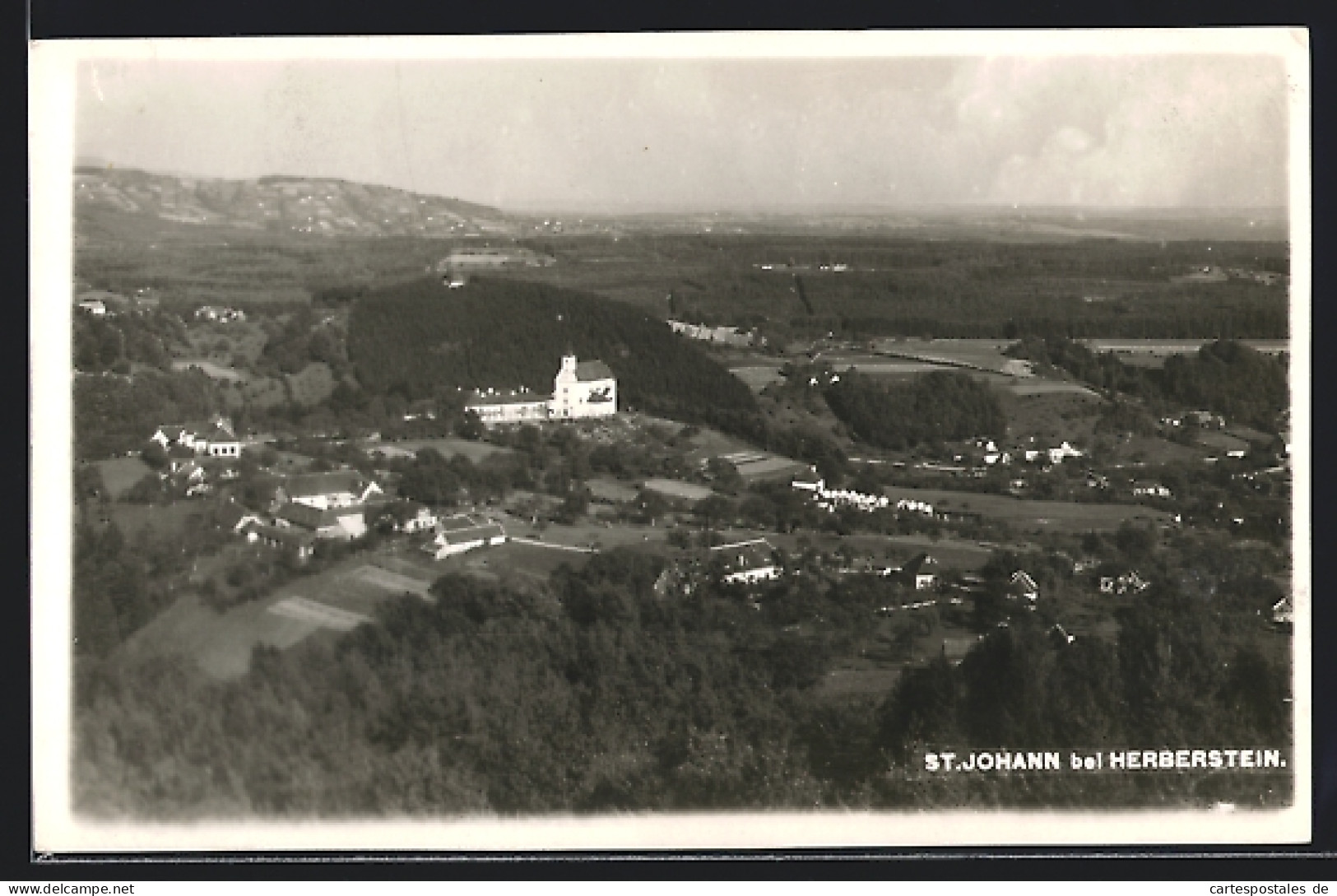 AK St. Johann Bei Herberstein, Luftaufnahme  - Autres & Non Classés