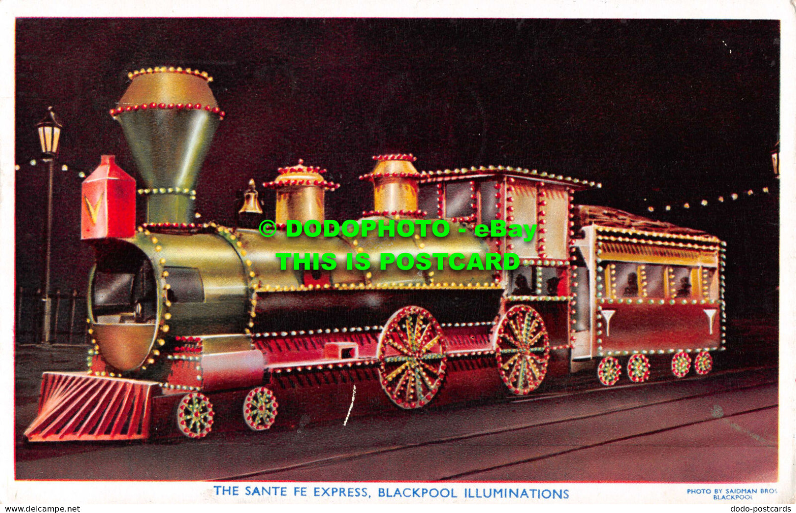R547407 Sante Fe Express. Blackpool Illumination. Saidman Bros. 1963 - World