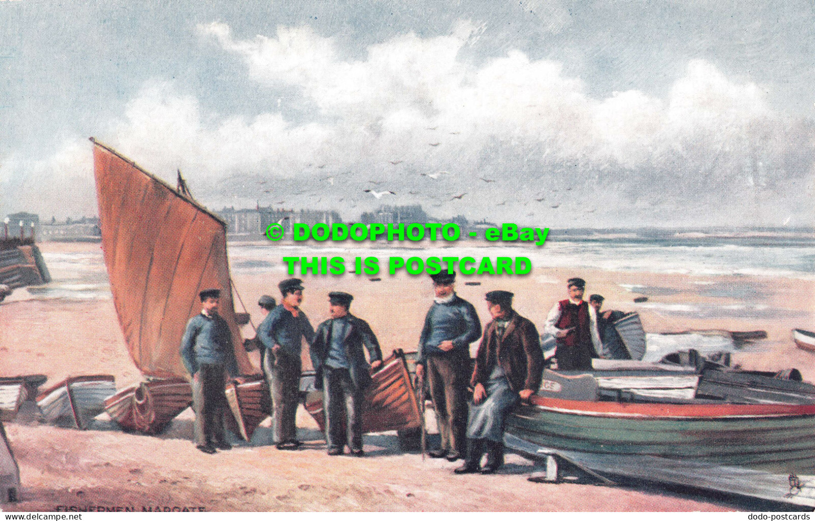 R546956 Margate. Fishermen. Tuck. Oilette. Serie. II. 7170 - World