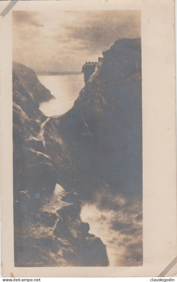 Tintagel, Cornwall. King Arthur's Castel. Château  Roi Arthur. Vraie Photo Vintage, Elmer Keene, Chic Séries Worcester. - Autres & Non Classés