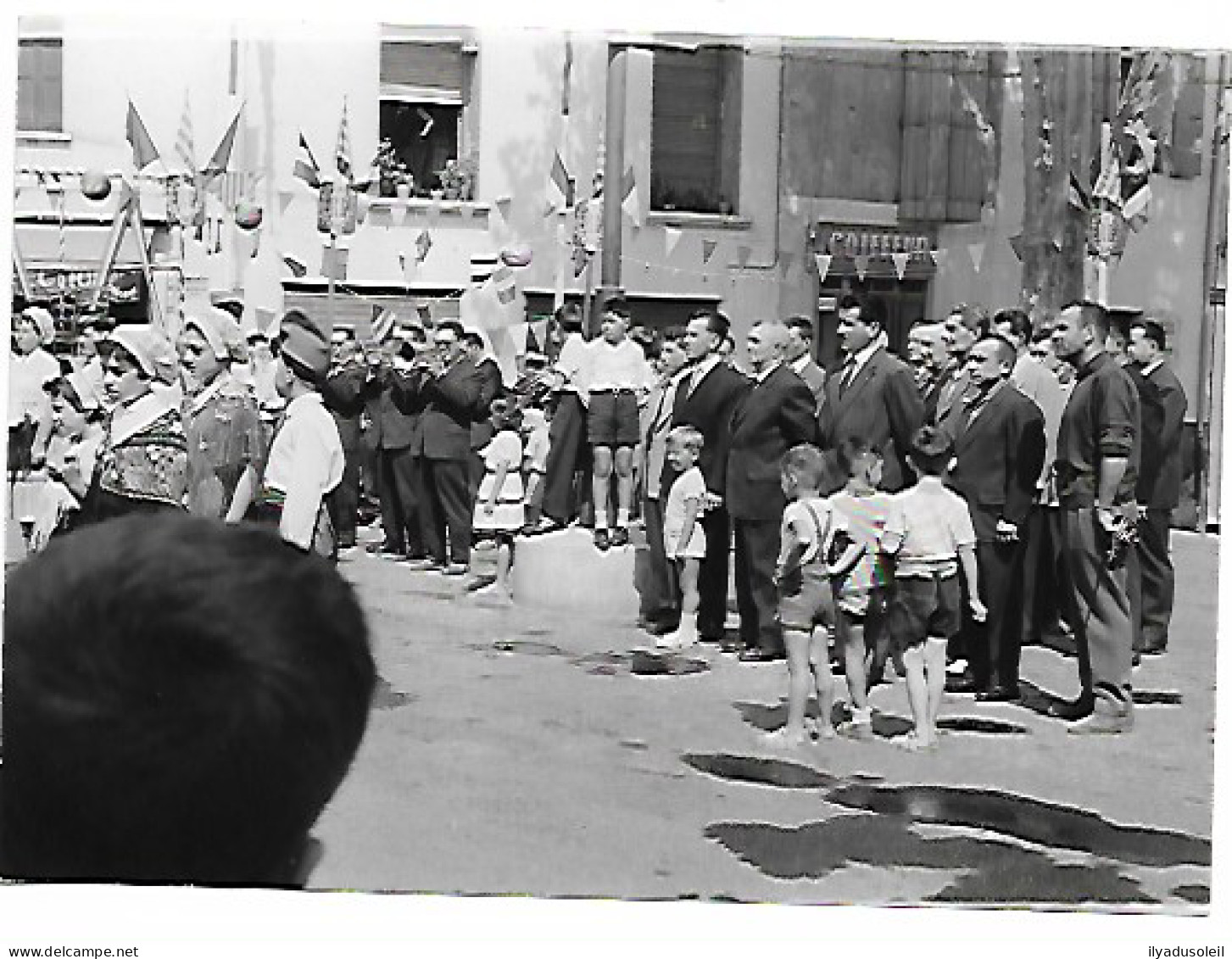 Estagel Photo  Fete Du 31 Aout 1959 Format : 18.5 X 13 Cm - Other & Unclassified