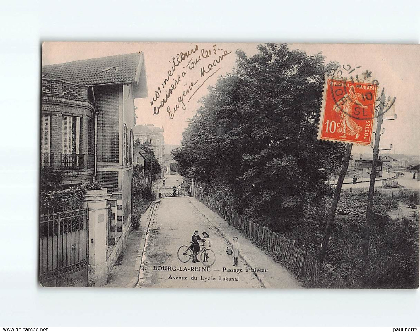 BOURG LA REINE : Passage à Niveau, Avenue Du Lycée Lakanal - Très Bon état - Bourg La Reine