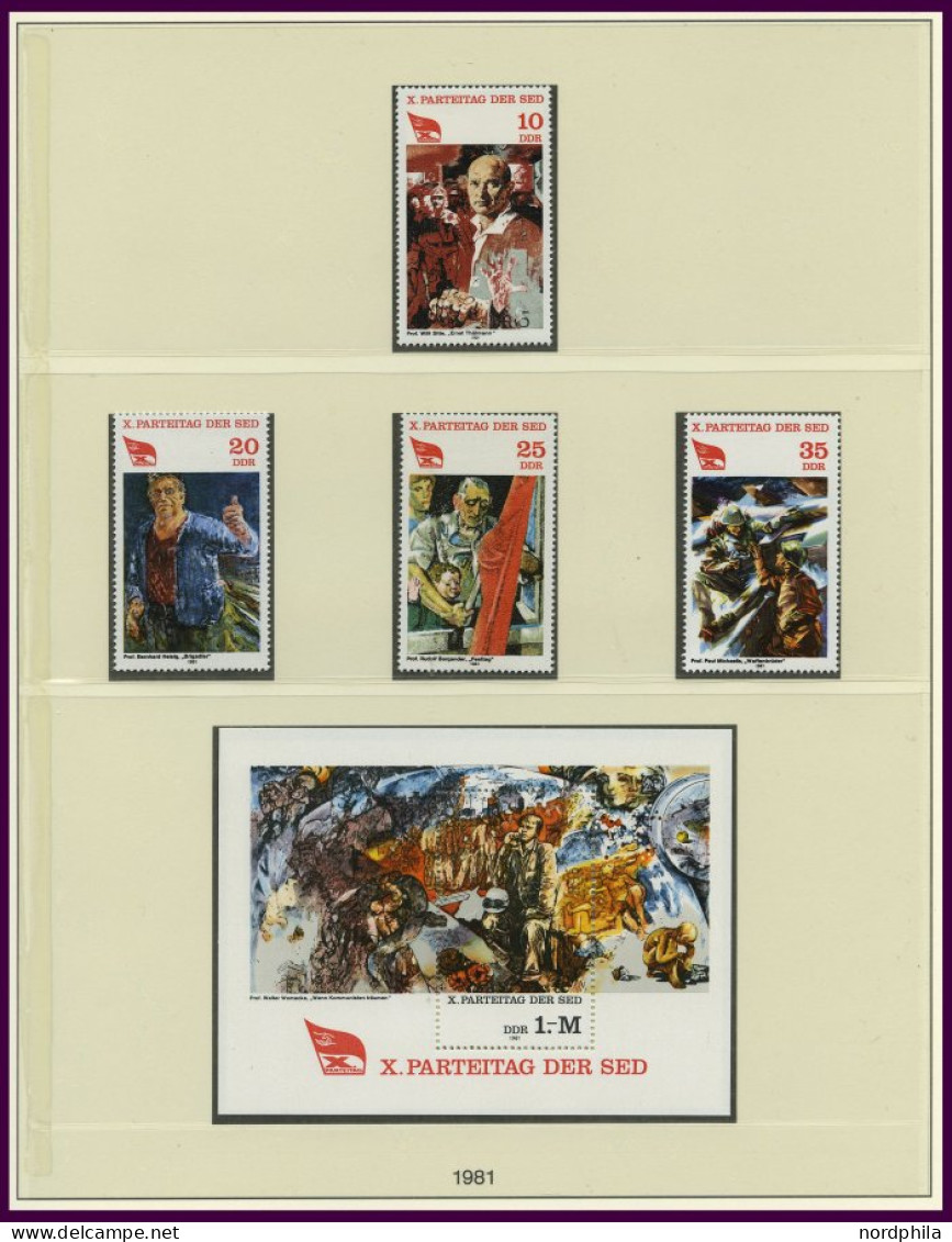 JAHRGÄNGE 2572-2666 **, 1981, Kompletter Jahrgang, Pracht - Autres & Non Classés