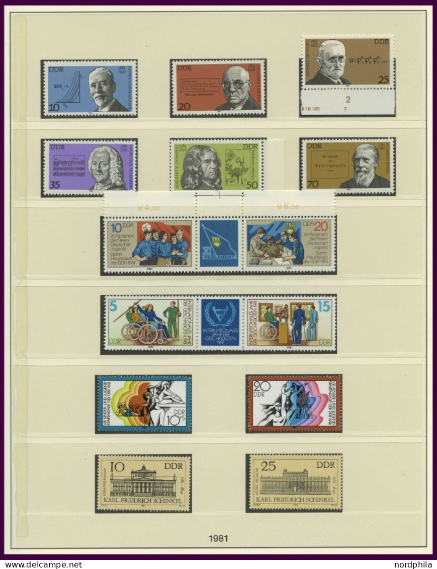 JAHRGÄNGE 2572-2666 **, 1981, Kompletter Jahrgang, Pracht - Sonstige & Ohne Zuordnung