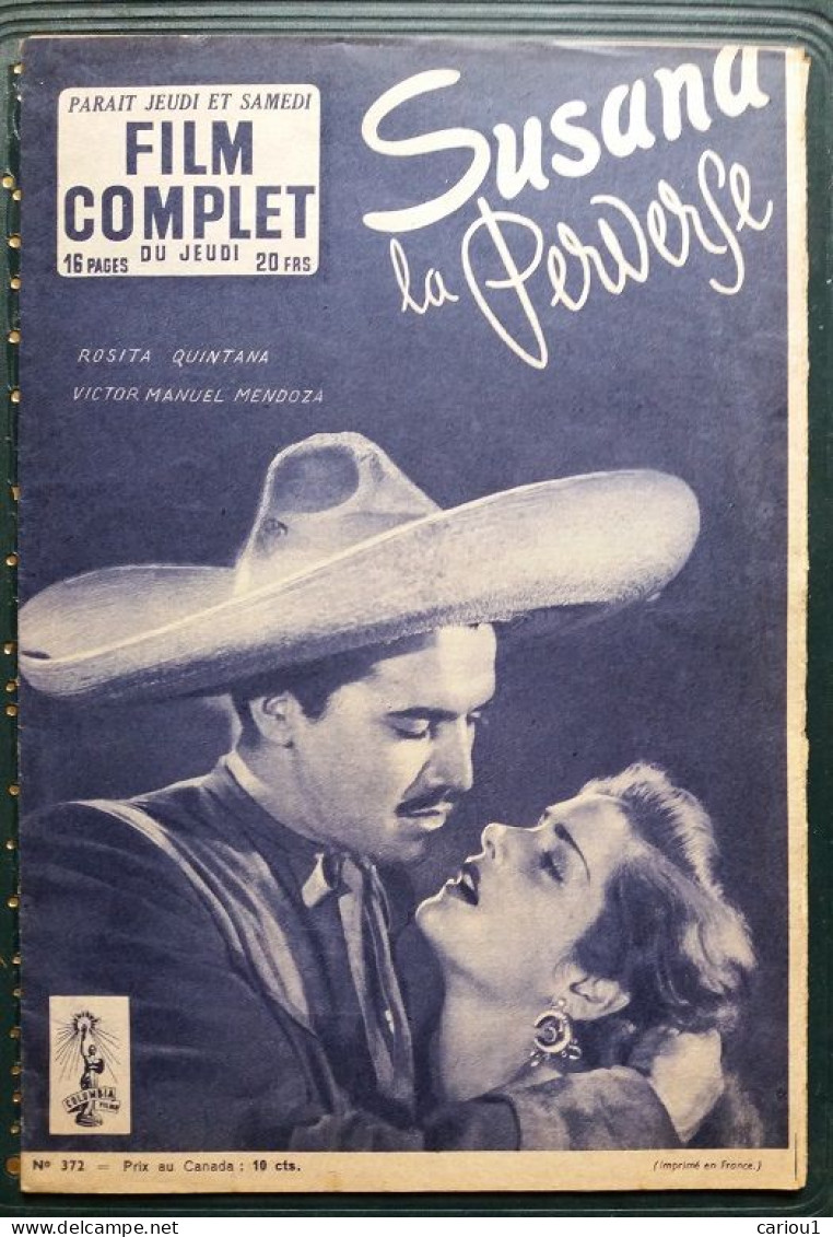 C1 Luis BUNUEL - SUSANA LA PERVERSE Film Complet 1953 Port Inclus France - Kino/Fernsehen