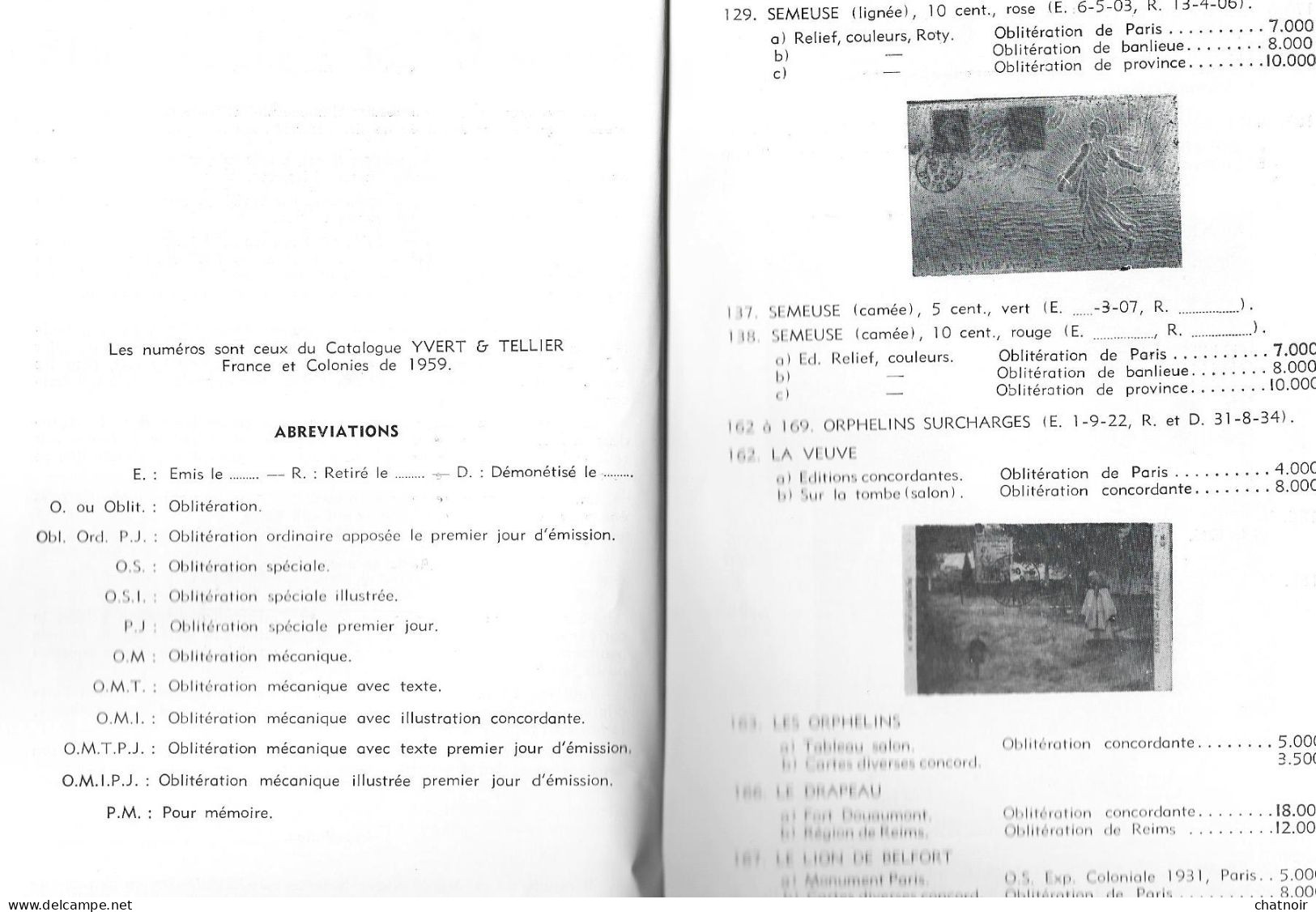 Catalogue  De Cartes Maximum  De France  1959   106 Pages - Catalogi Van Veilinghuizen