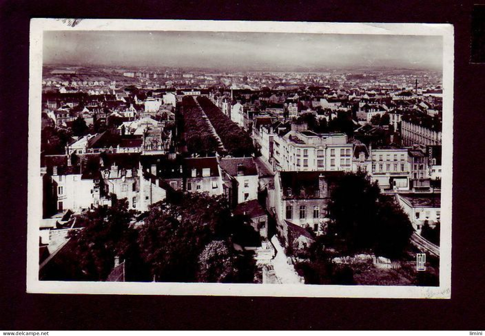 03 - MONTLUCON - VUE GÉNÉRALE SUR L'AVENUE DE LA GARE ET LA VILLE -  - Montlucon